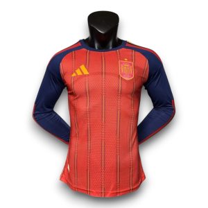 77c08969.jpg Camiseta España 2025-2026 Local Manga Larga – Version Pro Player