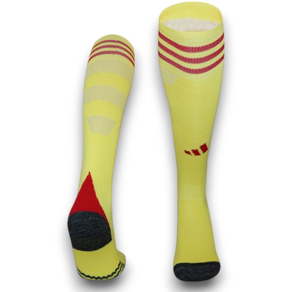 arsenal-25-26-yellow-GK-sock-Photoroom.jpg Calcetines Arsenal 2025-2026 Portero