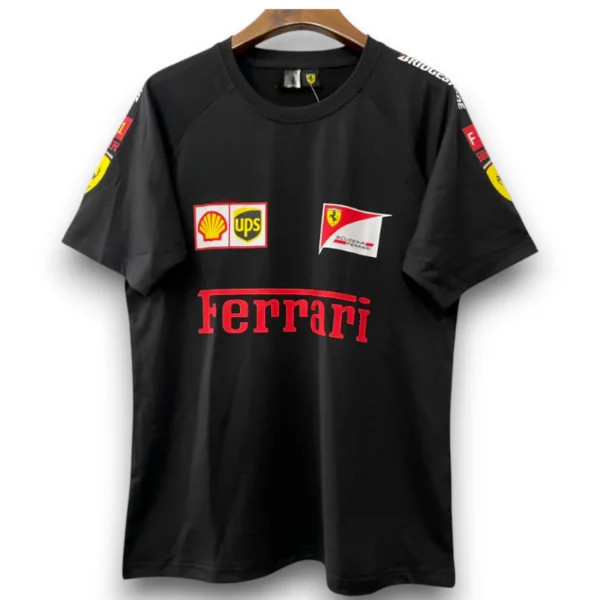 Camiseta Ferrari F1 2025 Scuderia Black
