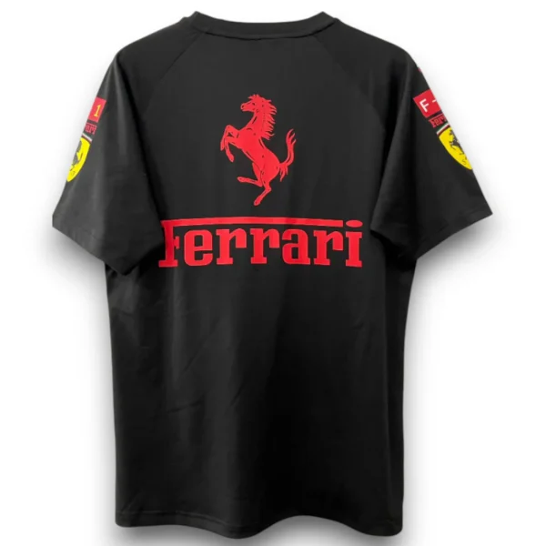 Camiseta Ferrari F1 2025 Scuderia Black