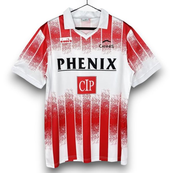 Camiseta AS Cannes 1991-1992 Local