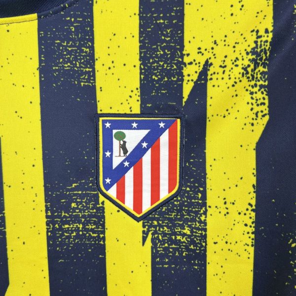 Camiseta Atletico de Madrid 2025-2026 Prepartido Visitante Manga Larga