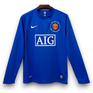 ebbdaed9.jpg Camiseta Manchester United 2008-2009 40th Alternativa Manga Larga