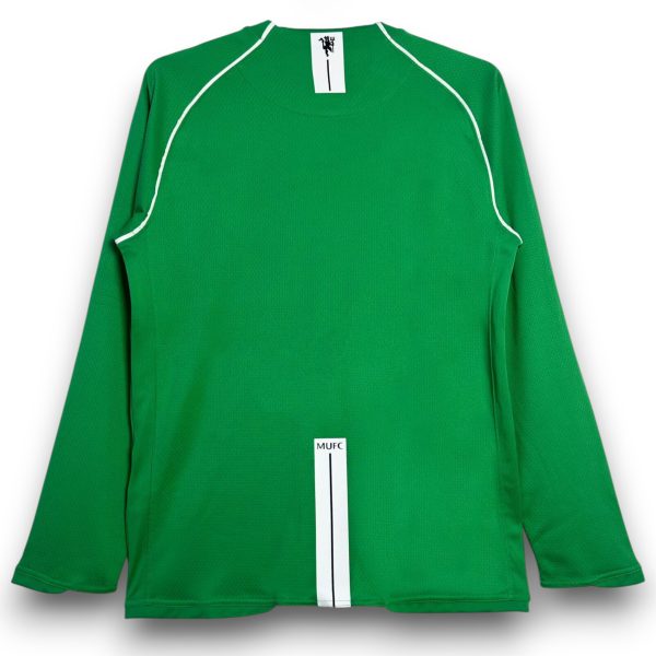 Camiseta Manchester United 2007-2008 Portero Visitante Manga Larga