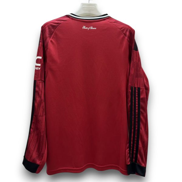 Camiseta Manchester United 2025-2026 Local Manga Larga
