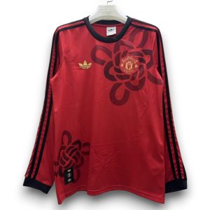 man-united-25-26-cultural-story-manga-larga.jpg Camiseta Manchester United 2025-2026 Prepartido Manga Larga