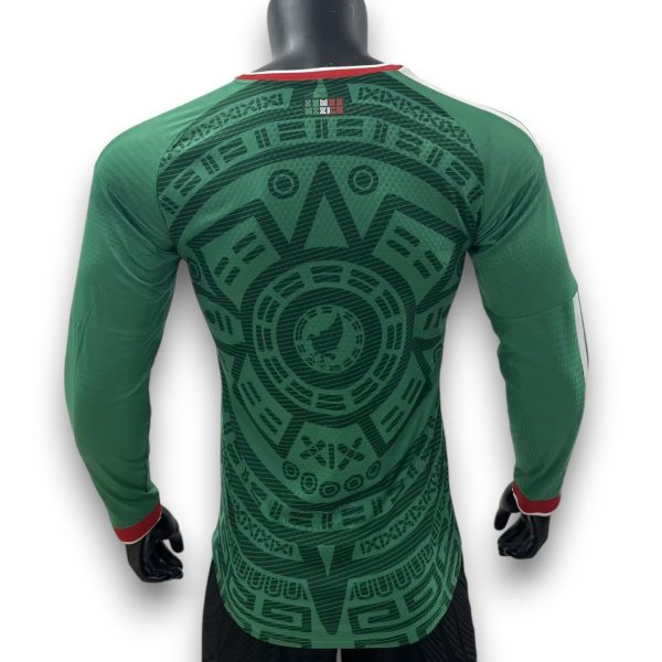 Camiseta México 2025-2026 Local Manga Larga – Version Pro Player