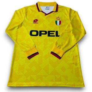 milan-94-95-yellow-third-away-long-sleeve-Photoroom.jpg Camiseta AC Milan 1994-1995 Alternatva Manga Larga