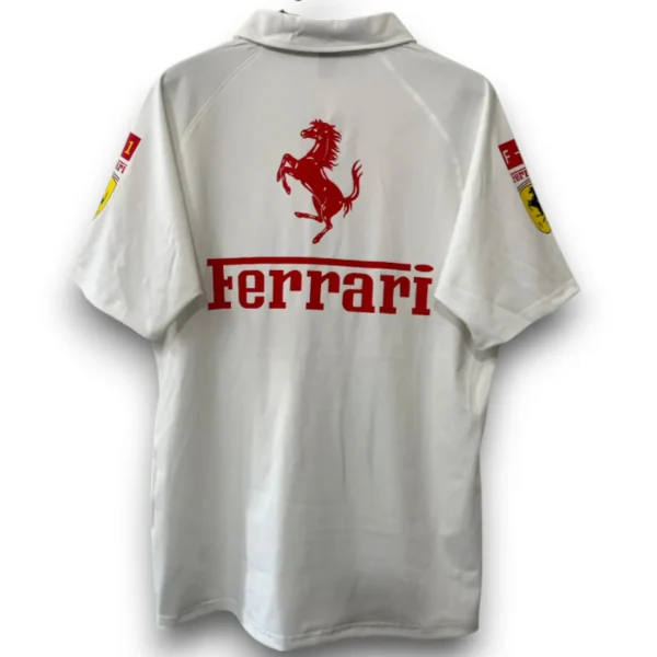 Polo Ferrari F1 2025-2026 Scuderia White | Colección Paddock