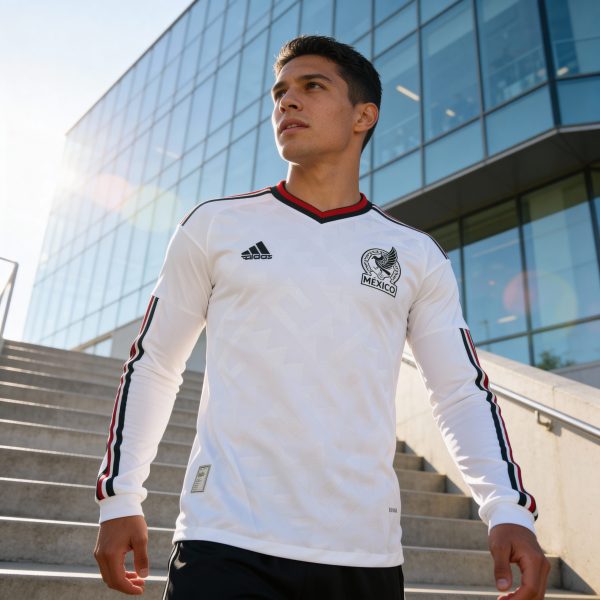 Camiseta México 2025-2026 Visitante Manga Larga – Version Pro Player