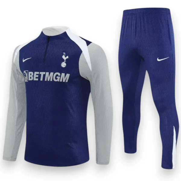 tottenham-25-26-dark-blue-with-grey-training-suit-kid-size-2.webp Chándal Tottenham 2025-2026 Grey – Entrenamiento Blue