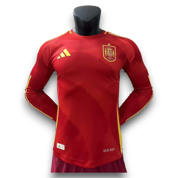 Camiseta España 2024-2025 Local Manga Larga – Version Pro Player