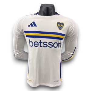 6202dc93.jpg Camiseta Boca Juniors 2024-2025 Visitante Manga Larga – Version Pro Player