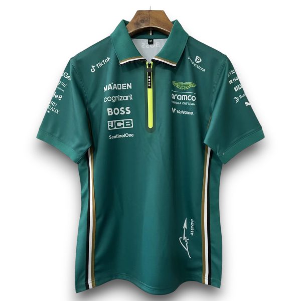 70c6e97f-Photoroom.jpg Polo Aston Martin F1 Fernando Alonso #14 Verde Racing 2025
