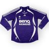 Camiseta Real Madrid 2006-2007 Alternativa Manga Larga