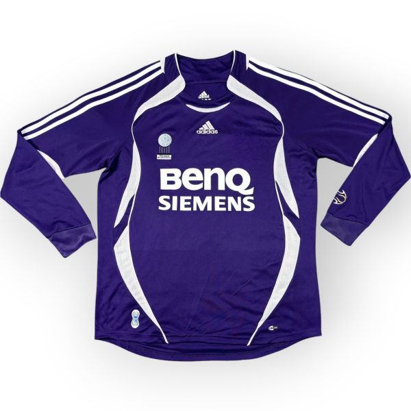 Camiseta Real Madrid 2006-2007 Alternativa Manga Larga