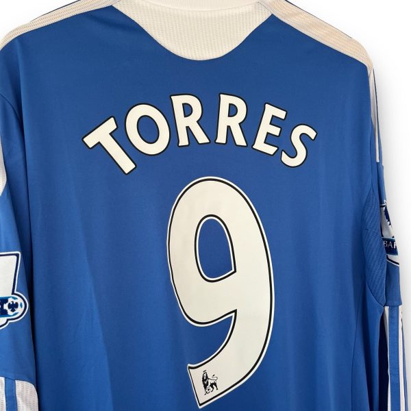 Camiseta Chelsea 2011-2012 Local – Manga Larga