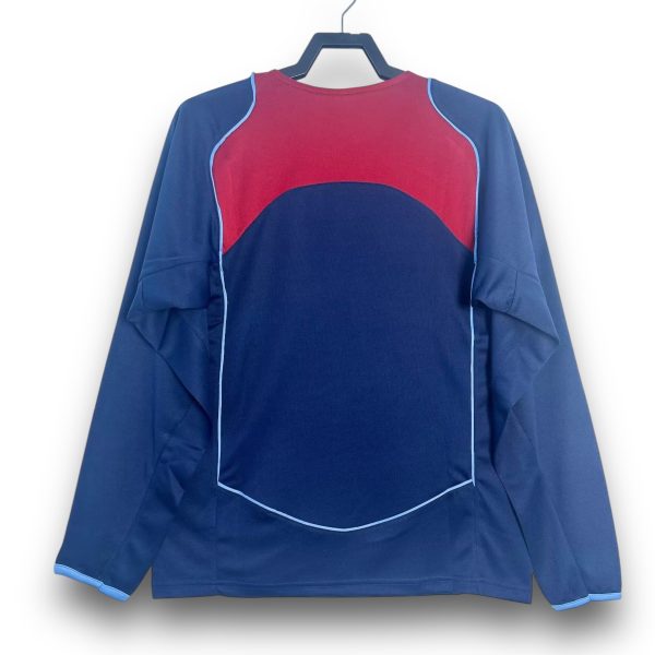 Camiseta Atletico de Madrid 2004-2005 Visitante Manga Larga