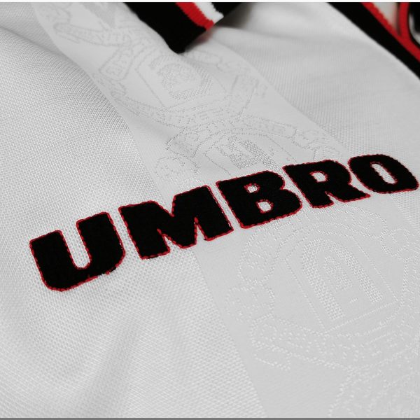 Camiseta Manchester United 1998-1999 Visitante Manga Larga
