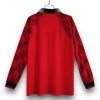 Camiseta Manchester United 1996-1997 Local Manga Larga