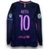 Camiseta Barcelona 2016-2017 Visitante Manga Larga