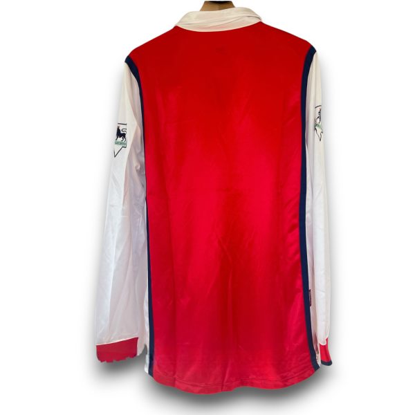 Camiseta Arsenal 1998 Local Manga Larga