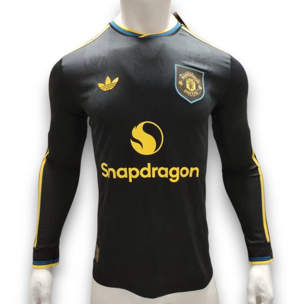 Camiseta Manchester United 2025-2026 Alternativa Manga Larga – Version Pro Player