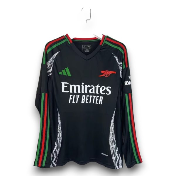 Camiseta Arsenal 2024-2025 Visitante – Manga Larga Version Pro Player