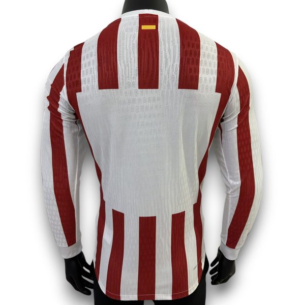Camiseta Atletico de Madrid 2025-2026 Local Manga Larga- Version Pro Player