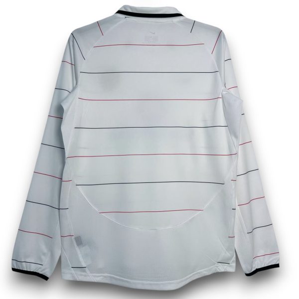 Camiseta Manchester United 2003-2005 Visitante Manga Larga