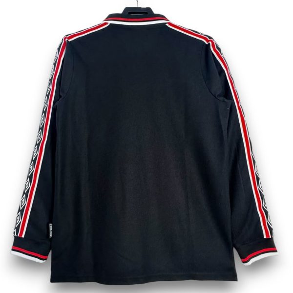 Camiseta Manchester United 1998-1999 Alternativa Manga Larga