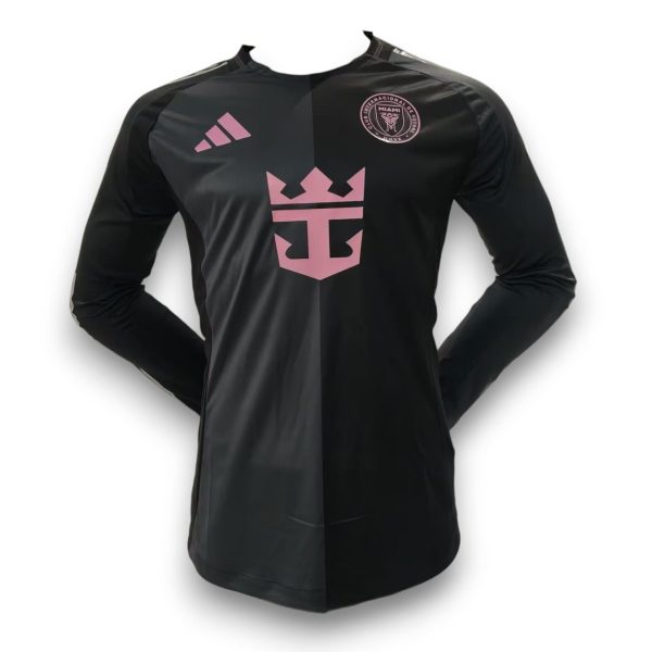 Camiseta Inter de Miami 2025-2026 Visitante Manga Larga – Versión Pro Player
