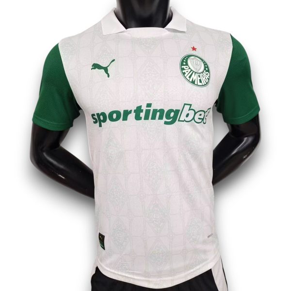 Camiseta Palmeiras 2025 Visitante – Version Pro Player
