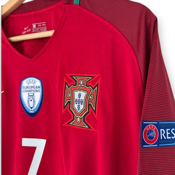 Camiseta Portugal 2016 Local Manga Larga