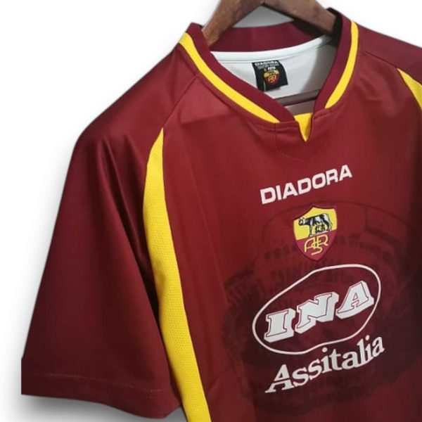 Camiseta Roma 1997-1998 Local