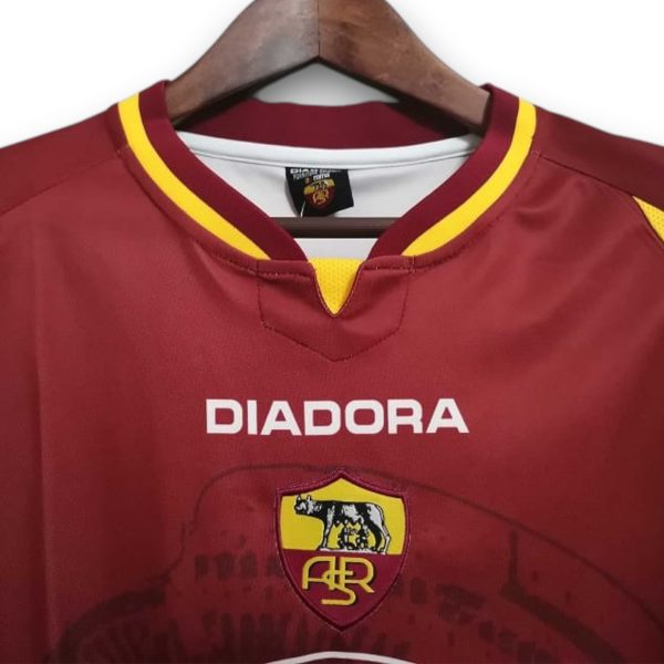 Camiseta Roma 1997-1998 Local