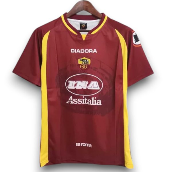 Camiseta Roma 1997-1998 Local