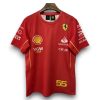 Camiseta Ferrari F1 Carlos Sainz 55 2024