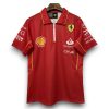 Polo Ferrari F1 2024 Scuderia con Cremallera – Rojo Maranello