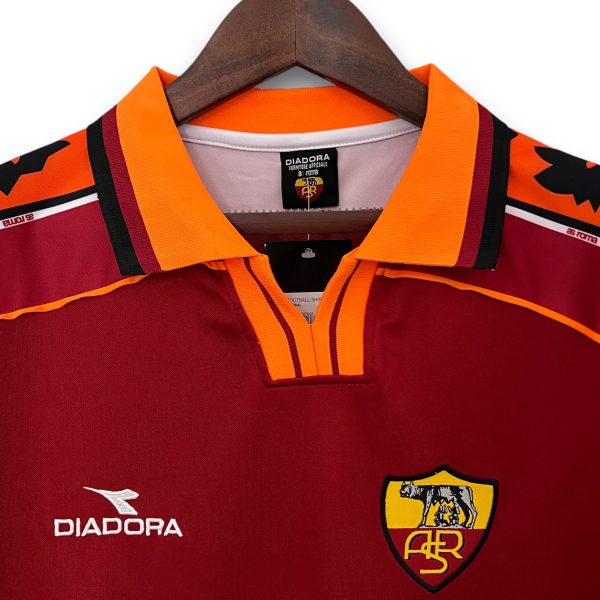 Camiseta AS Roma 1998-1999 Local